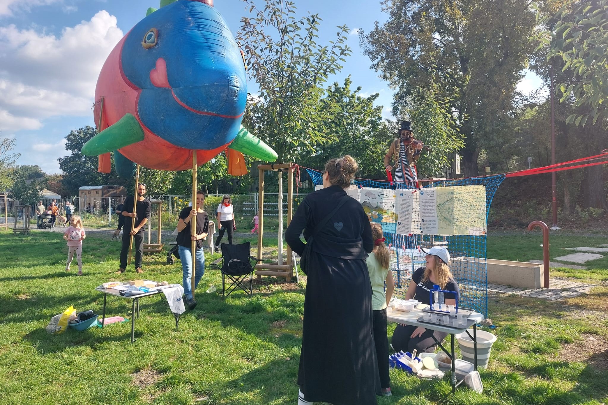 Poznej Vltavu v parku U Vody