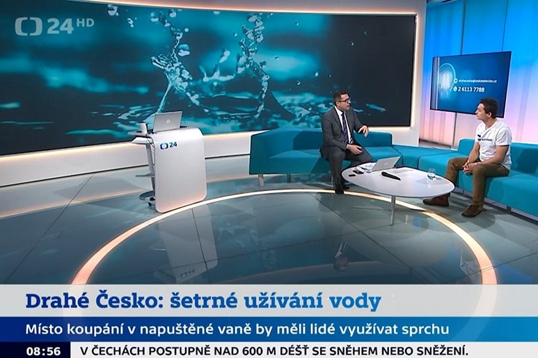 H2Ospodař! v pořadu Drahé Česko